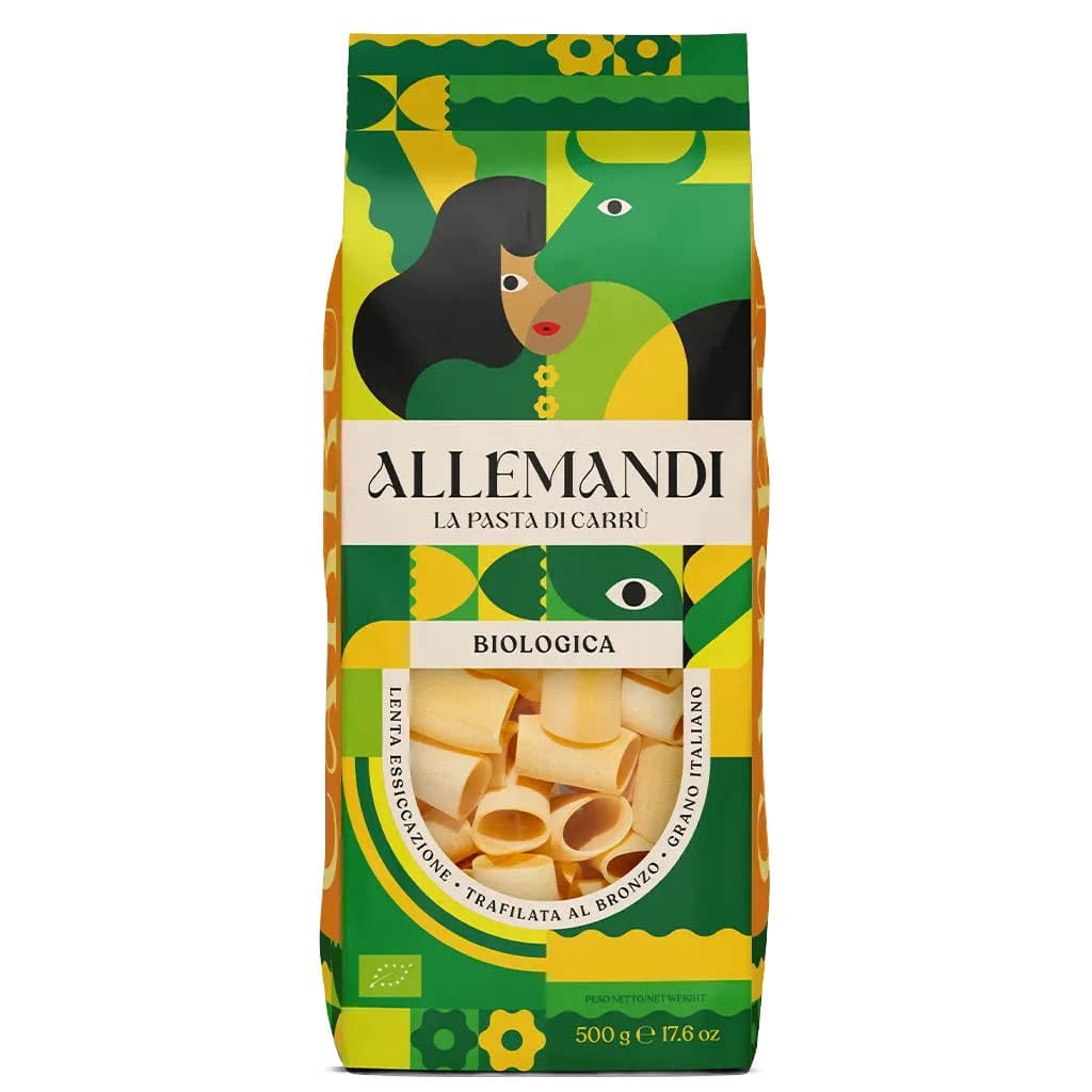 Allemandi Organic Paccheri di Semola di Grano Duro