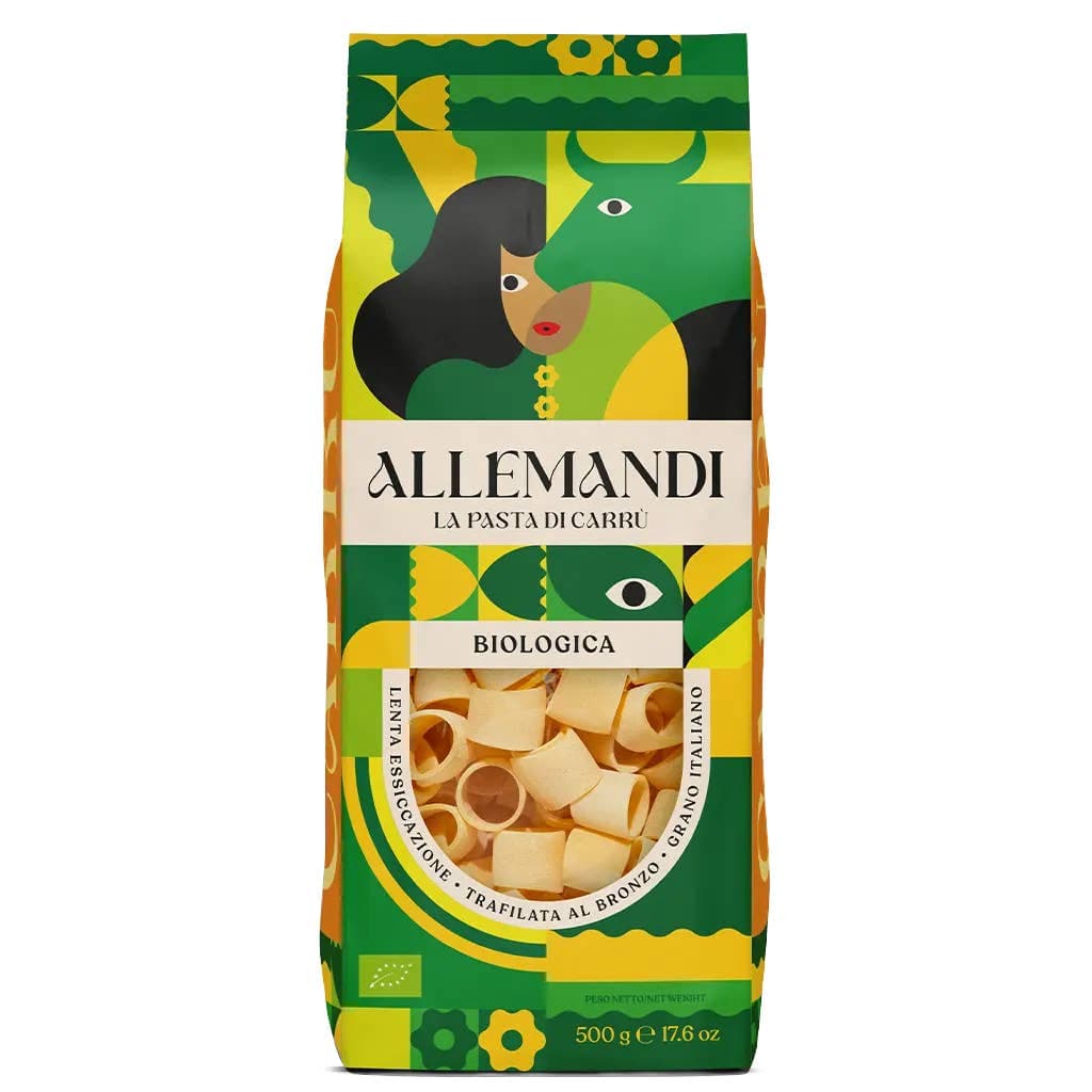 Allemandi Organic Calamarata di Semola di Grano Duro