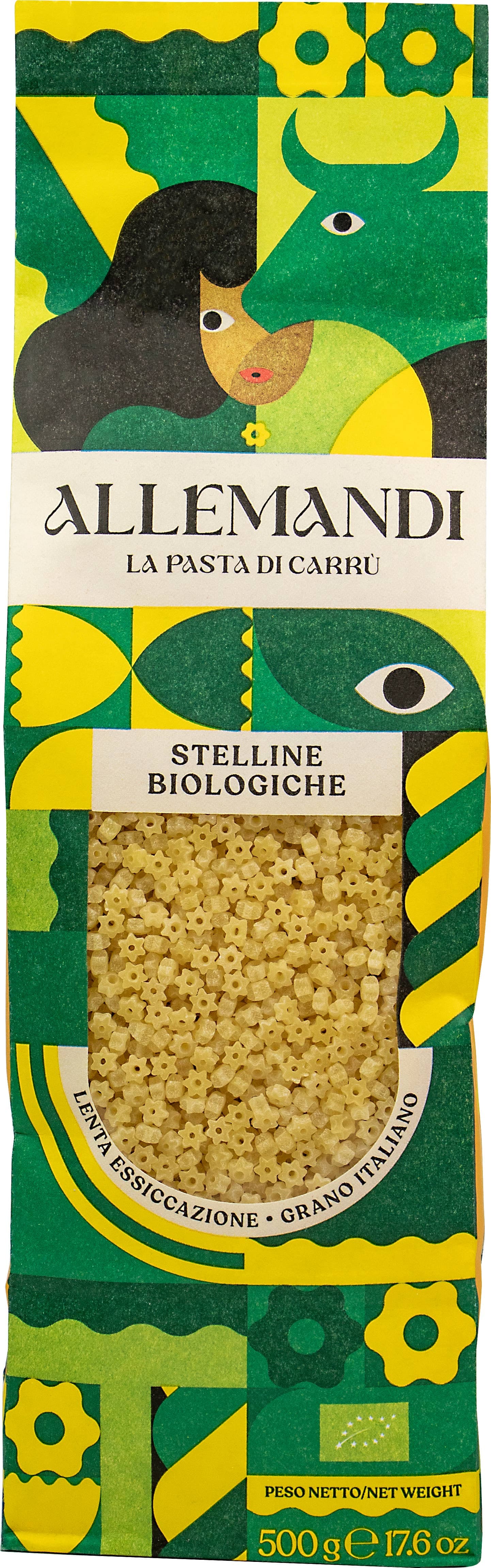Allemandi Organic Steline Pasta, 500g