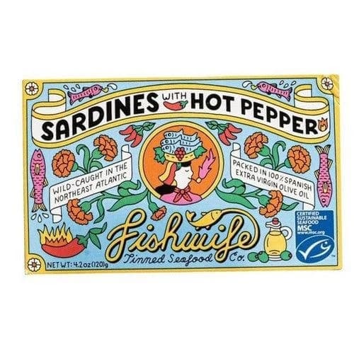 Fishwife Tinned Seafood Co Sardines with Hot Pepper7.79